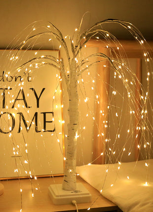 Scene Arrangement Illusion Copper Wire Lights Decorative Night Light