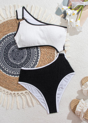 Patchwork Bikini Suit