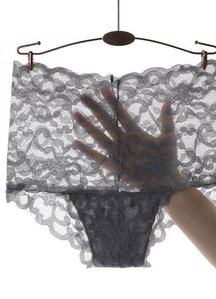 Mesh Hollow High Waist Hip Lift Panties