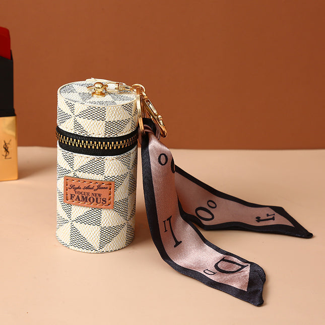 PU Old Flower Coin Purse