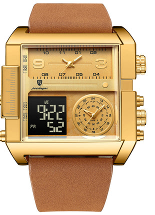 Fashion Double Display Electronic Quartz Watch