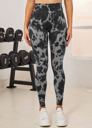 Wolf Head Hand-painted Leggings