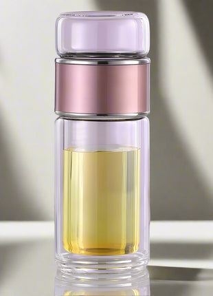 Tea Double-layer Glass Separation Cup