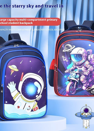 Astronaut Schoolbag Double Shoulders Grade 3-4
