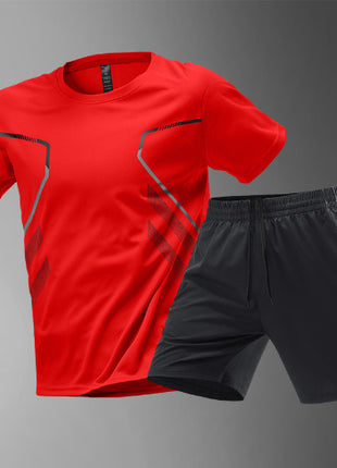 Quick-drying Breathable Short Sleeve Round Neck Set