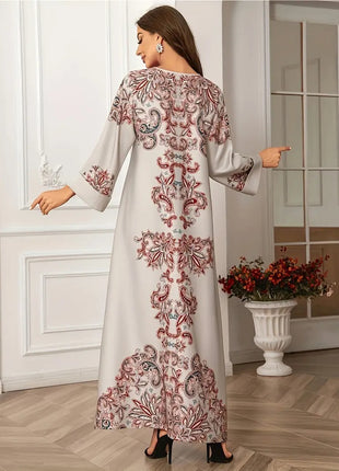 Traditional Design Long Dress