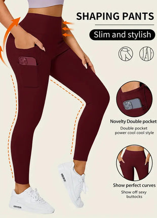 Two-pocket Tight Sports Pants