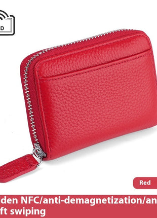 RFID Leather Card Wallet