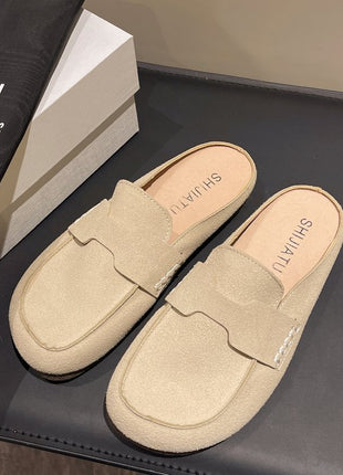 Women's Soft Bottom Ankle Shoes Round Toe Flats