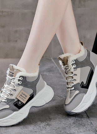 Winter Thermal Fleece-lined Sneakers