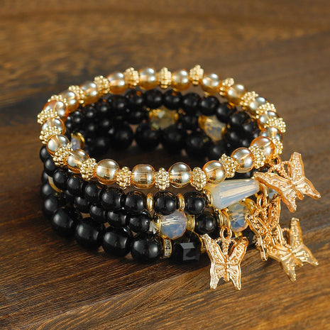 Crystal Multi-layer Beaded Bracelet