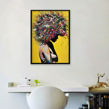Flower Girl - 60x90 cm