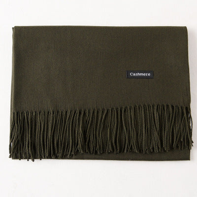 Ladies Shawl Monochrome Cashmere Variety Classic Scarf