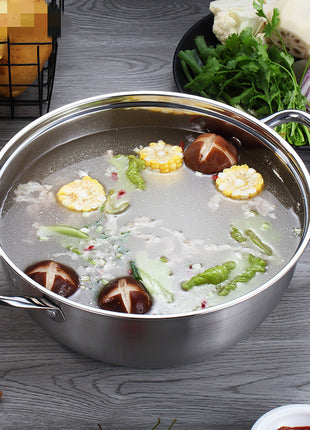 Stainless Steel Two-Flavour Hot Pot
