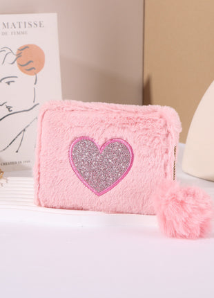 Plush Love Coin Purse