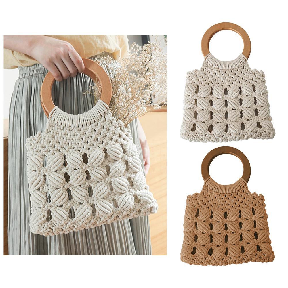 Cotton Rope Straw bags