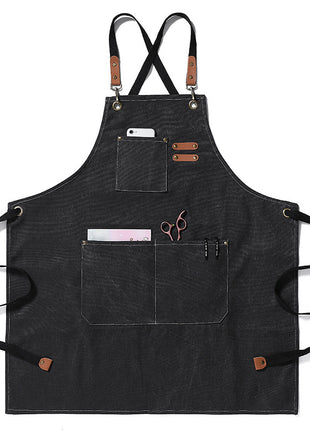 Thickened Canvas Jean Barista & Restaurant Apron