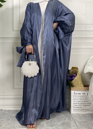 Leisure Fashionista Satin Abaya