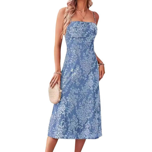 Mid-length Flower Dress