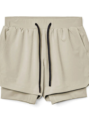Running Double-layer Sports Shorts