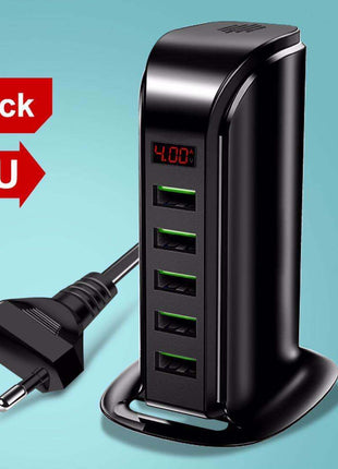 USB Five-Port Smart Charger