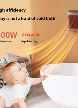 Mini Wall-Mounted Fan Heater