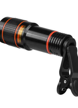 Clip-On Zoom Retractable Telescope Camera Lens for Phone