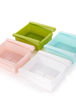 Hanging Plastic Refrigerator Clapboard Storage Rack Kitchen Supplies