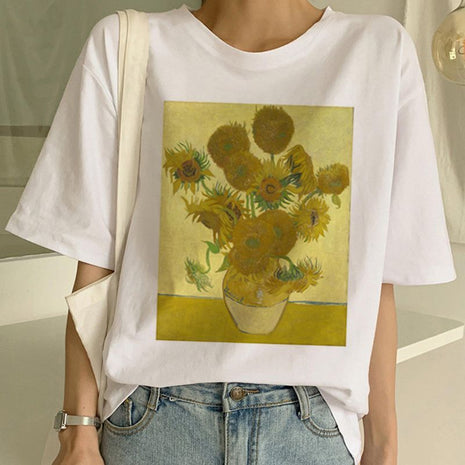 Van Gogh oil T-shirt