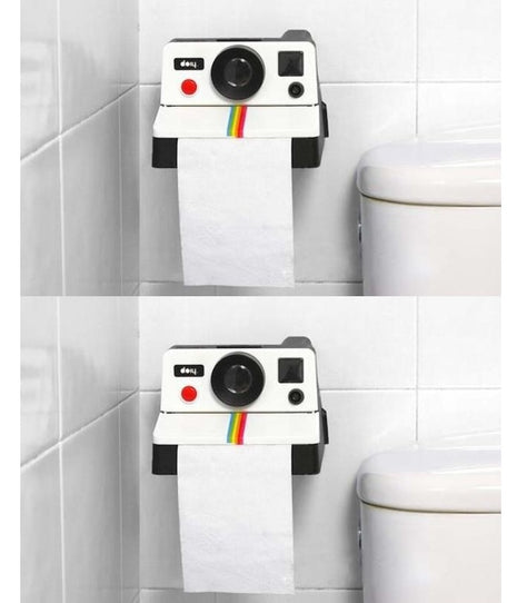 Household Retro Instagram Camera Paper Towel Box