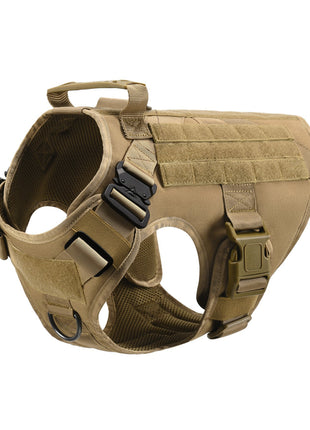 5 Pieces Set Tactical Dog Harness German Shepherd K9 Training Vest Dog Harness And Leash Set For All Breeds Dogs