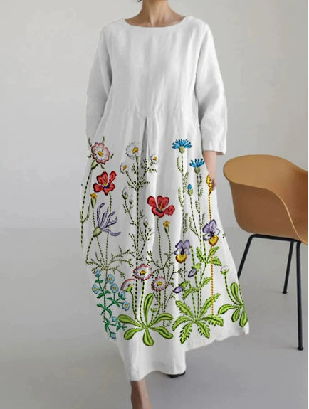 3D Printed Short Sleeve Dress