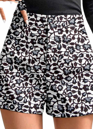 African Duplex Cotton Batik Shorts