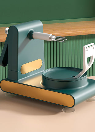 Hand-Cranked Multifunctional Peeler – Peel Faster, Cleaner, and Effortlessly