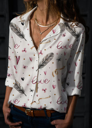 Long-sleeved Love Shirt