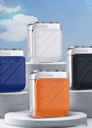 Portable Mini Electric Shaver – Double Cutter Head