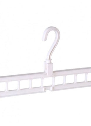 Space-Saving 360° Rotating Plastic Clothes Hanger