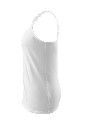 Lace Stitching Loose Vest