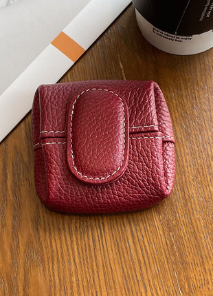 Cowhide Coin Purse & Key Case