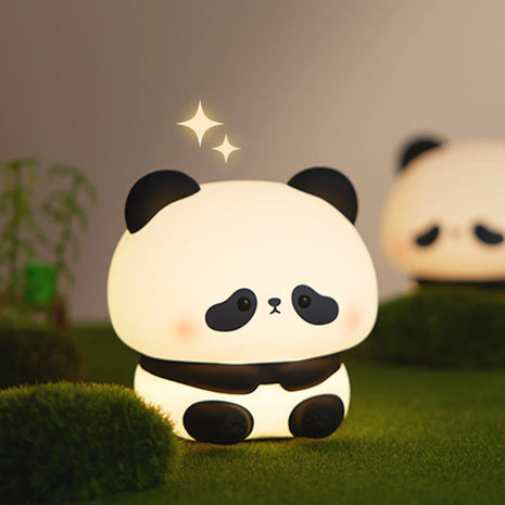 Cute Panda Silicone LED Night Light Touch