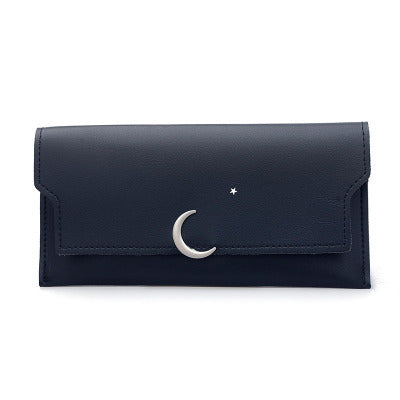 Star Moon Leather Wallet