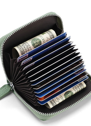 RFID Leather Card Wallet