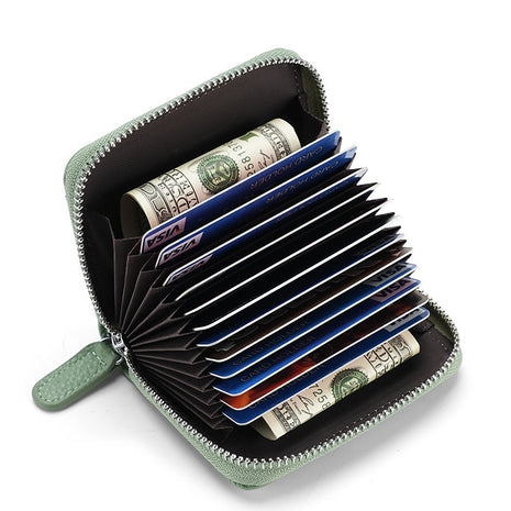 RFID Leather Card Wallet
