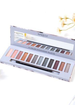 NAKEOS Shimmer & Matte Eyeshadow Palette