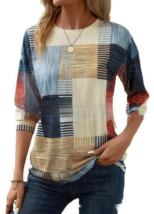 Round Neck Long Sleeve Sweater