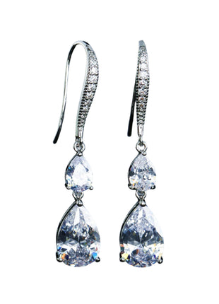 RAKOL Zircon Water Drop Earrings