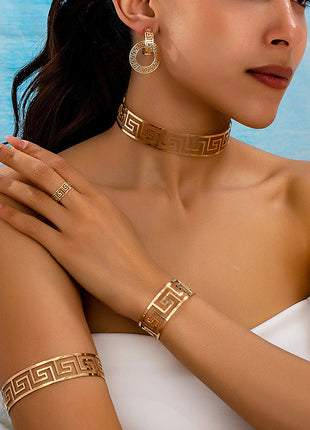 Geometric Jewellery Suit