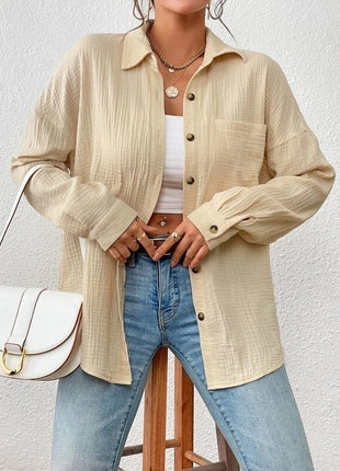 Autumn Drop Shoulder Blouse