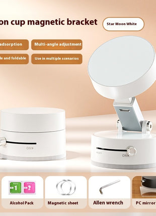 Foldable Magnetic Vacuum Car Phone Holder