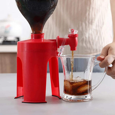 Beverage Dispenser Bottle Upside Down Drinking Gadget Party Home Bar Kitchen Gadget